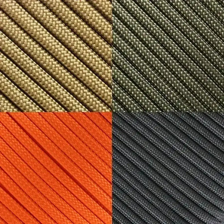 7 Cores 550 Paracord Cord 3 8 16 M Dia.4mm For Outdoor Camping Survival Lanyard Parachute Rope Hiking Tent Accessories - Lootquake