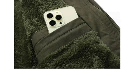Winter Men's Warm Padded Jackets Fashion Men Fleece Lined Thermal Hooded Coats Men Mountain Ski Windbreaker Jackets Clothing - Lootquake