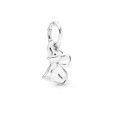Nuevo dije de rana perezosa de plata 925 con forma de animal, pato, cerdo, oso, compatible con pulsera original, decoración, colgante para mujer, regalo de joyería