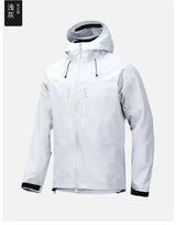Jacket Men's Sports Casual Soft-shell Zipper Pocket Water Repellent Windbreaker New Autumn Functional Camping Hooded Raincoat - Lootquake