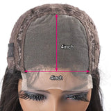 180% Density 1B/27 Ombre Highlight Body Wave Wig | 4x4 Transparent Lace Front Brazilian Human Hair (Pre-Plucked)