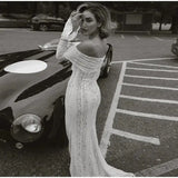 Lace Hollow Out One-shoulder Slim Long Dress For Women Solid Lace Up Waistless Dresses 2024 Chic Sexy Female Party Date Robes - Lootquake