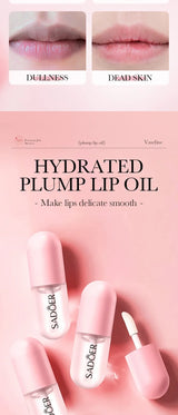 Lip Plumping Essential Oil Instant Sexy Lip Care Nourishing Antiwrinkle Moisturising Ultimate Plumping Lip Gloss Serum Cosmetics