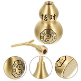Gourd Craft Shui Feng Decor Statue Chinese Ornament Wealth Figurine Hu Lu Fengshui Desktop Lucky Sculpture