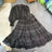 Elegant Fashionable Heavy Duty Spliced Lace Long Dress Set 2024 New Style Cross-Border Trade Europe And America Style - Lootquake