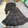 Elegant Fashionable Heavy Duty Spliced Lace Long Dress Set 2024 New Style Cross-Border Trade Europe And America Style - Lootquake