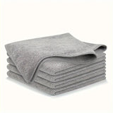 5/10/20pcs Kitchen Towel, Ultra-fine Fiber Light Gray Cleaning Cloth Set, Absorbent, Soft And Stain-removing Cloth