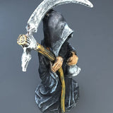 No one can escape, Death God, sacred Death God statue, religious decoration statue, Death God, sickle statue, altar