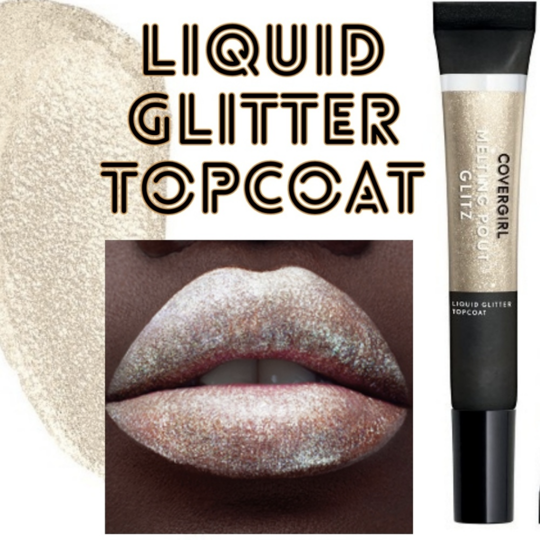 COVERGIRL Melting Pout Glitz Liquid Glitter Topcoat Lipstick