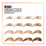 MAYBELLINE Dream Urban Flawless Coverage Foundation, SPF 50