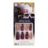 KISS Gel Fantasy Limited Edition Halloween Design 28 Fake Nails