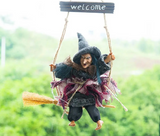 Halloween Hanging Witch Dolls Prop-3