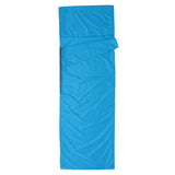 Lightweight Outdoor Sleeping Bag Liner Polyester Pongee Portable Single Sleeping Bags Camping Travel Hotel Sleep Bag 75*210CM - Lootquake