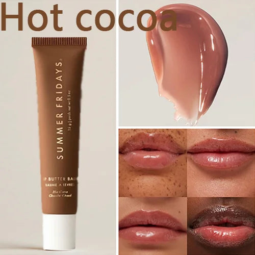 Summer Friday's Vanilla Beige Lip Balm Moisturizing Transparent Lipstick Set Lip Makeupv Smooth Soft Tube Mirror Lip Gloss
