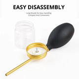 Refillable Barber Powder Spray Bottle Hair Building Fiber Applicator Talc Powder Blower Puffer Tools Salon Accessories
