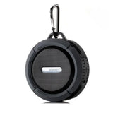 Altavoz Bluetooth inalámbrico impermeable con ventosa para deportes al aire libre, mini subwoofer para ducha, coche, teléfono inteligente, micrófono TF C6