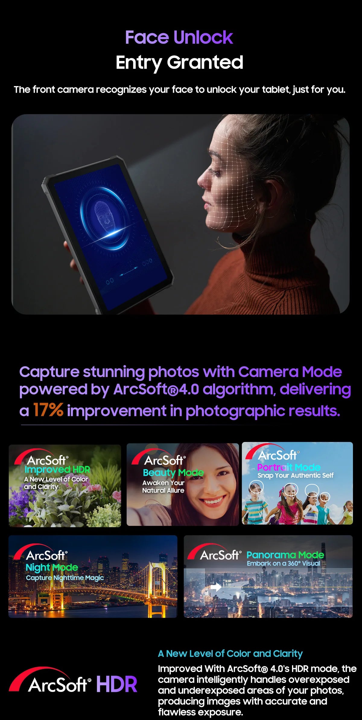 Tablette PC Blackview Active 8 Pro 16 Go 256 Go Batterie 22 000 mAh Android 13 Écran 2,4 K 10,36 pouces Caméra 16 Mpx + 48 Mpx Tablette robuste