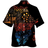 Colourful Bohemia African Graphic Shirts For Men Clothing Fashion Mens Short Sleeve Casual Y2k Lapel Blouse Summer Beach Tops - Lootquake