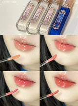 Rouge à lèvres Flower Knows Swan Ballet, brillant à lèvres effet miroir, hydratant et longue tenue, Nostickcup, nourrissant, 3,5 g