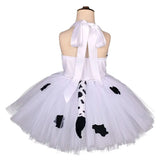 Halloween Animal Cosplay Costume for Children Forest Theme Cows Tiger Giraffe Leopard Zebra Tutu Dresses Performance Dance Sets