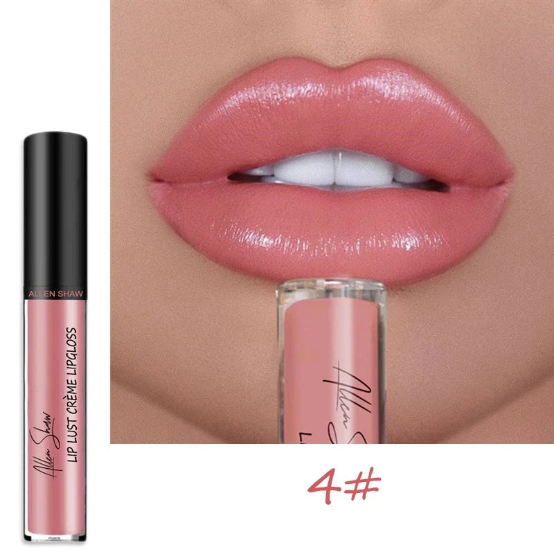 Liquid Lipstick Waterproof Shimmer Lip Gloss Tint Long Lasting Velvet Cream Lips Colors Matte Lipsticks Makeup Sexy 12 Colors