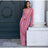 Striped Hooked Crochet Knit Long Dress Women Autumn Long Sleeve A Line Vestidos Female Vintage Commuter Slim Dresses - Lootquake