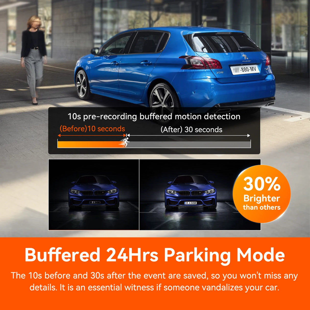 Cámara de salpicadero Vantrue N4Pro 4K Wi-Fi de 3 canales con control de voz, IMX678, visión nocturna, HDR, GPS, modo de carga 24 horas, para coche