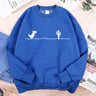 Network Malfunction Little Dinosaur Sweatshirts Men Women Casual Hoody Hip Hop Comfortable Streetwear Loose Warm Clothes Hoodies - Lootquake