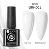 UR SUGAR Blue Color Rubber Base Gel Nail Polish Gold Glitter Base Gel Top Coat Soak Off UV LED Gel Nail Art Varnish Manicure