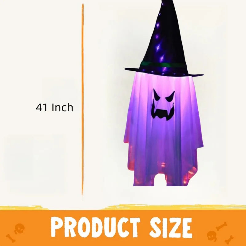 Halloween Hanging Lanterns, Ghost Pumpkin Decoration Outdoor, Hanging Ghost, Front Yard Halloween Decorations