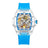Luxury men's watch onola plastic transparent hollow full automatic mechanical watches men waterproof clock - Lootquake