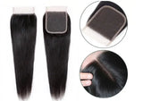 13x4 Transparent Lace Frontal | Pre-Plucked Straight & Body Wave Human Hair | Bleached Knots