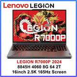 Lenovo LEGION R7000P 2024 Ryzen R7 8845H Geforce RTX4060 8GB 16G/32G RAM 1T SSD 16" 2.5K 165Hz Screen - Lootquake