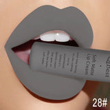 Pink Velvet Matte Lip Gloss Sexy Dark Red Moisturizing Liquid Lipsticks Waterproof Long Lasting Non-stick Cups Lips Glaze Makeup