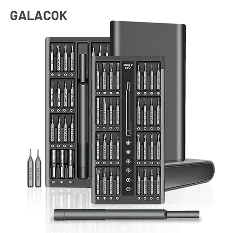 63 in 1 Precision Screwdriver Set Home Hand Repair Tool Kit Magnetic Phillips Drill Bits for iPhone Xiaomi Camera Glasses Watch - Lootquake