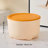 1 mini bote de basura, bote de basura pequeño para escritorio, contenedor para residuos de comida, caja de limpieza para arena de gatos, bote de basura portátil para el coche.