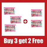 Ice cream liquid lip gloss, ice cream liquid lipstick set, dyed lips, long-lasting color development, moisturizing