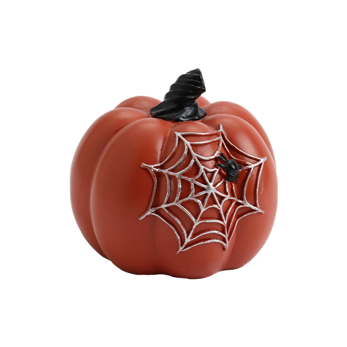 Décoration de citrouille effrayante en résine – Centre de table gothique pour Halloween