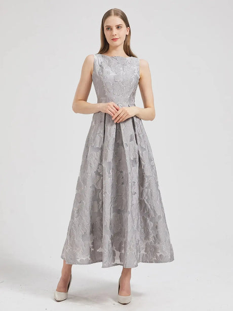 DEVCHATA Women New Fashion Organza Embroidery Elegant Long Dress Summer Sleeveless Dresses Lady Holiday Evening Prom Vestido - Lootquake