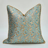 Decor Sofa Cushion Cover Green and Beige Throw Pillow Cover for Bed  45x45cm/ 50x50cm