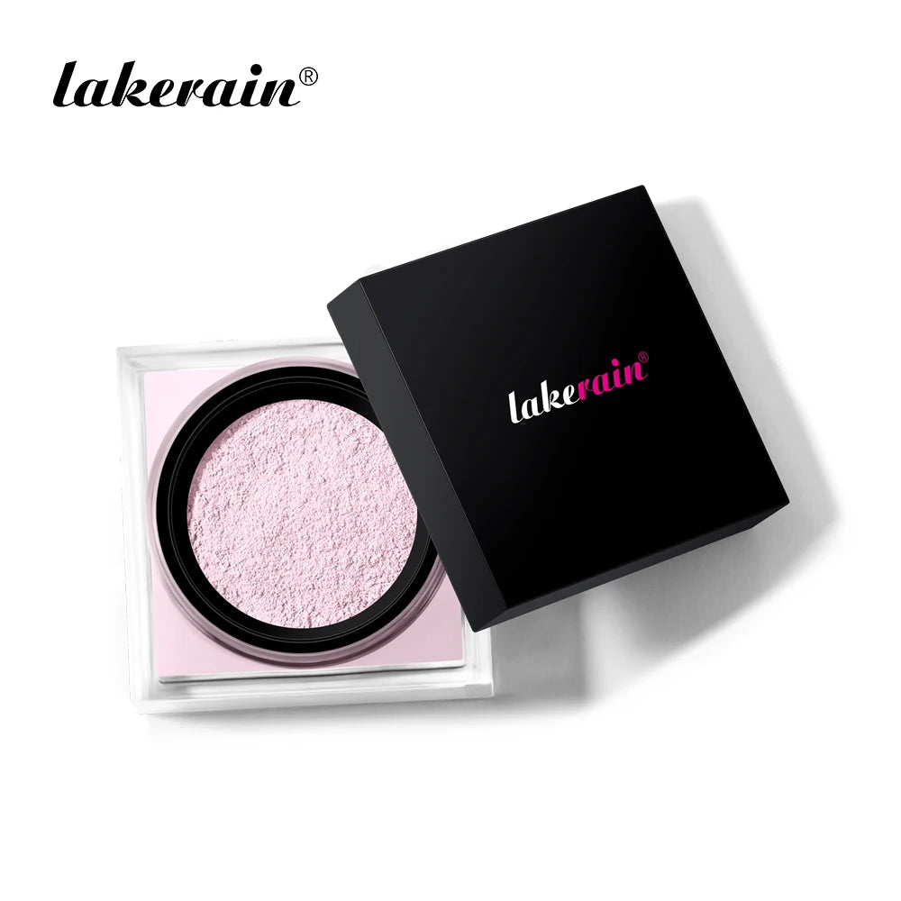 Polvos sueltos para hornear y fijar, de larga duración, control de grasa, rostro natural, mate, resistente al agua, iluminador, polvos sueltos, maquillaje, cosméticos
