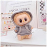 Vêtements de poupée Labubu, ensemble sweat à capuche et pantalon tendance, accessoires pour poupées Labubu Idol V1 V2, peluche universelle de 15/17 cm