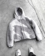 European and American Street Harajuku Clothing Hip-Hop Personality Oversized Loose Coat Retro Casual Trendy Brand Zipper Jacket - Lootquake