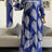 New Style African Dashiki Print Long Sleeve Loose Cotton Elegant Women  Abaya Long Dress Summer Maxi Casual Dresses Vestidos - Lootquake