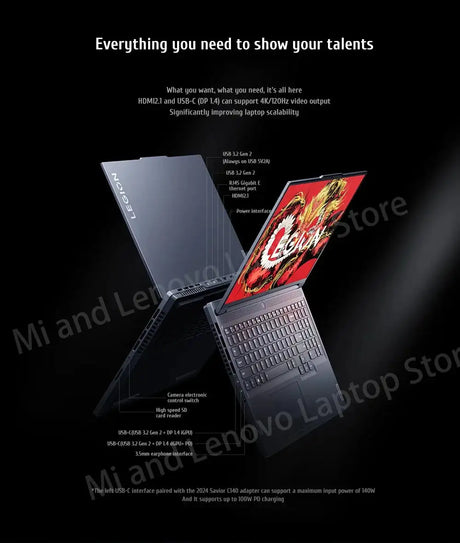 Hot Lenovo LEGION R7000P 2024 Ryzen R7 8845H Geforce RTX4060 8GB 16G/32G RAM 1T SSD 16INCH 2.5K 165Hz Screen 100% sRGB - Lootquake