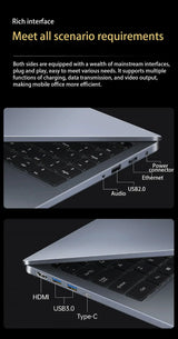 2024 New Ultraslim Dedicated Gaming Laptop 15.6 Inch Intel Core i7-1260+MX550 4Gvideo  NVIDIA   RAM Fingerprint office Notebook - Lootquake