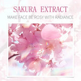 Cherry Blossom Cream Facial Essence With Cherry Blossom Extract Sakura Facial Essence For Facial Firming Moisturizer Hydrating