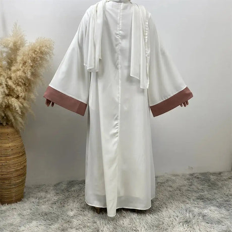 Eid Muslim Party Dress for Women Ramadan Abaya Fake 2 Piece Long Dress Morocco Vestidos Largos Dubai Turkey Robe Jalabiya 2024 - Lootquake