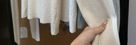 2025 New Long-sleeved Sweaters for Women Slim-fitting Square-neck Bottoming Shirts for Autumn Winter High-end Low-neck Tops - Lootquake