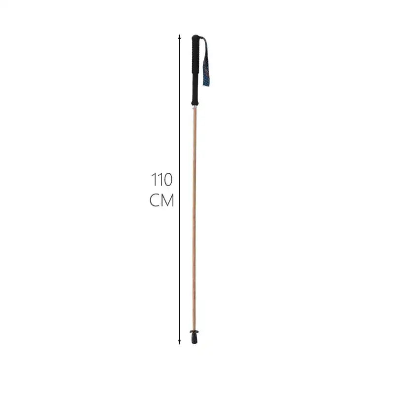 110g Ultra Light Weight Trekking Poles Folding Hiking Sticks Portable Carbon Fiber Collapsible Nordic Walking Cane Sticks Bags - Lootquake